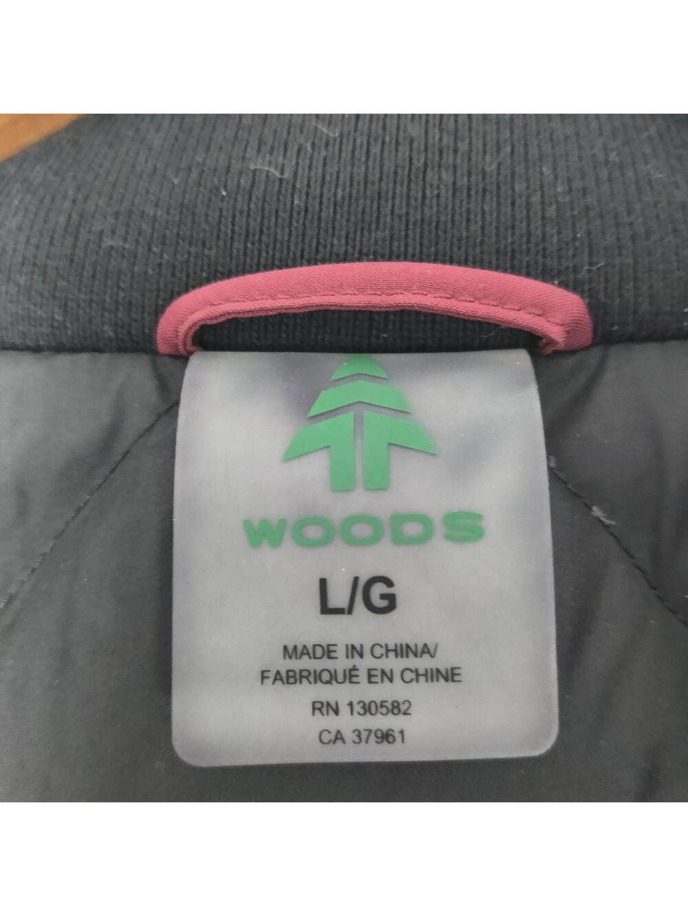 Woods Women’s Burgundy Winter Parka — Size Large - Picture 3 of 9